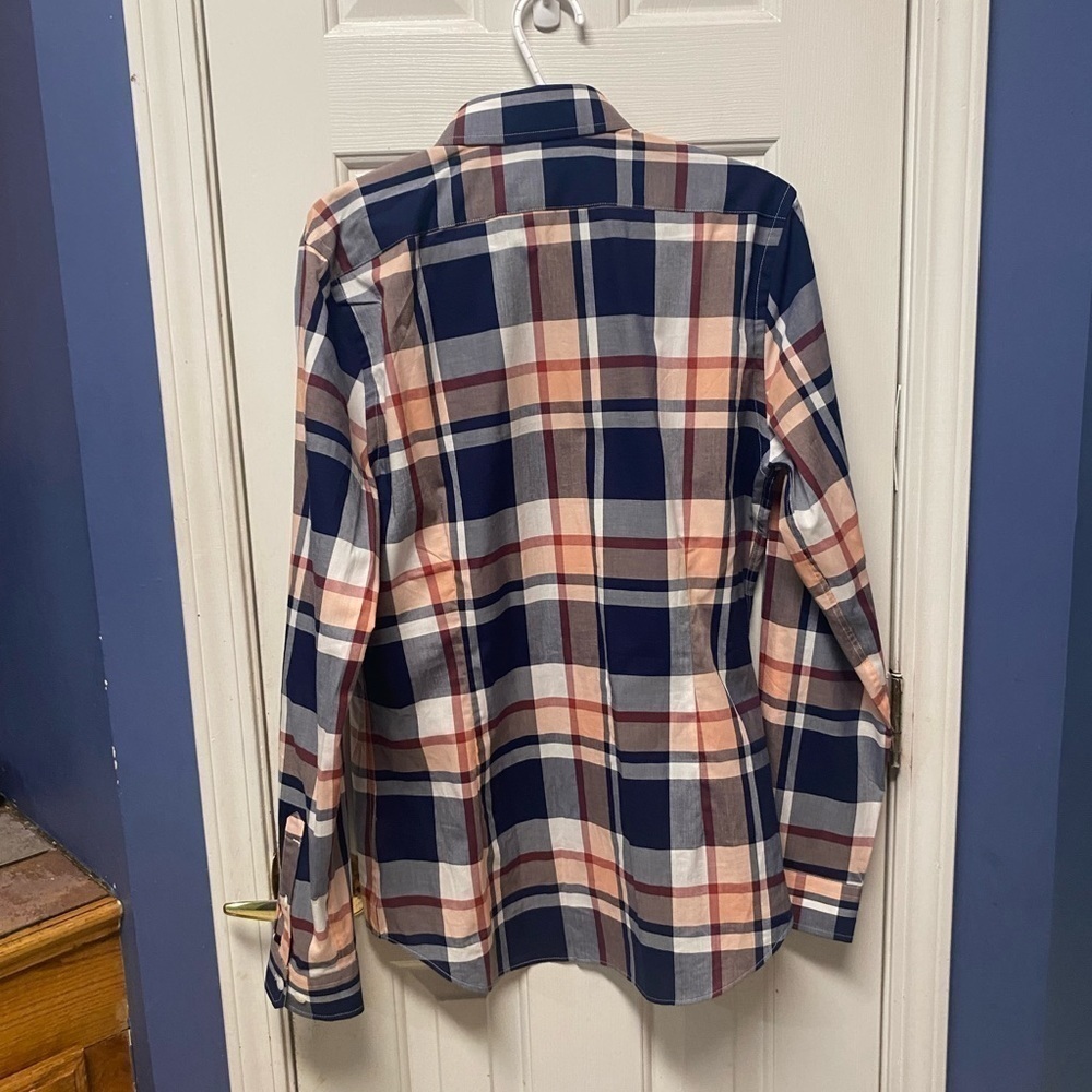 Express Men Extra Slim Collared Button Up Long Sl… - image 4